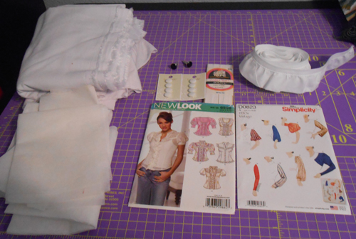 Sewing supplies needed