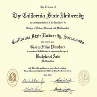 Mathematics degree
