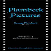 Business card designed like a strip of film
