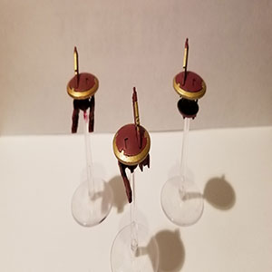 A small group of drones