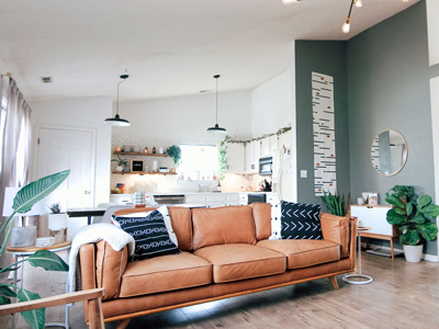 Click to read the blog post on Redecorating your Living room, Step by Step