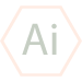 Hexagonal Illustrator Logo