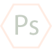 Hexagonal Photoshop Logo