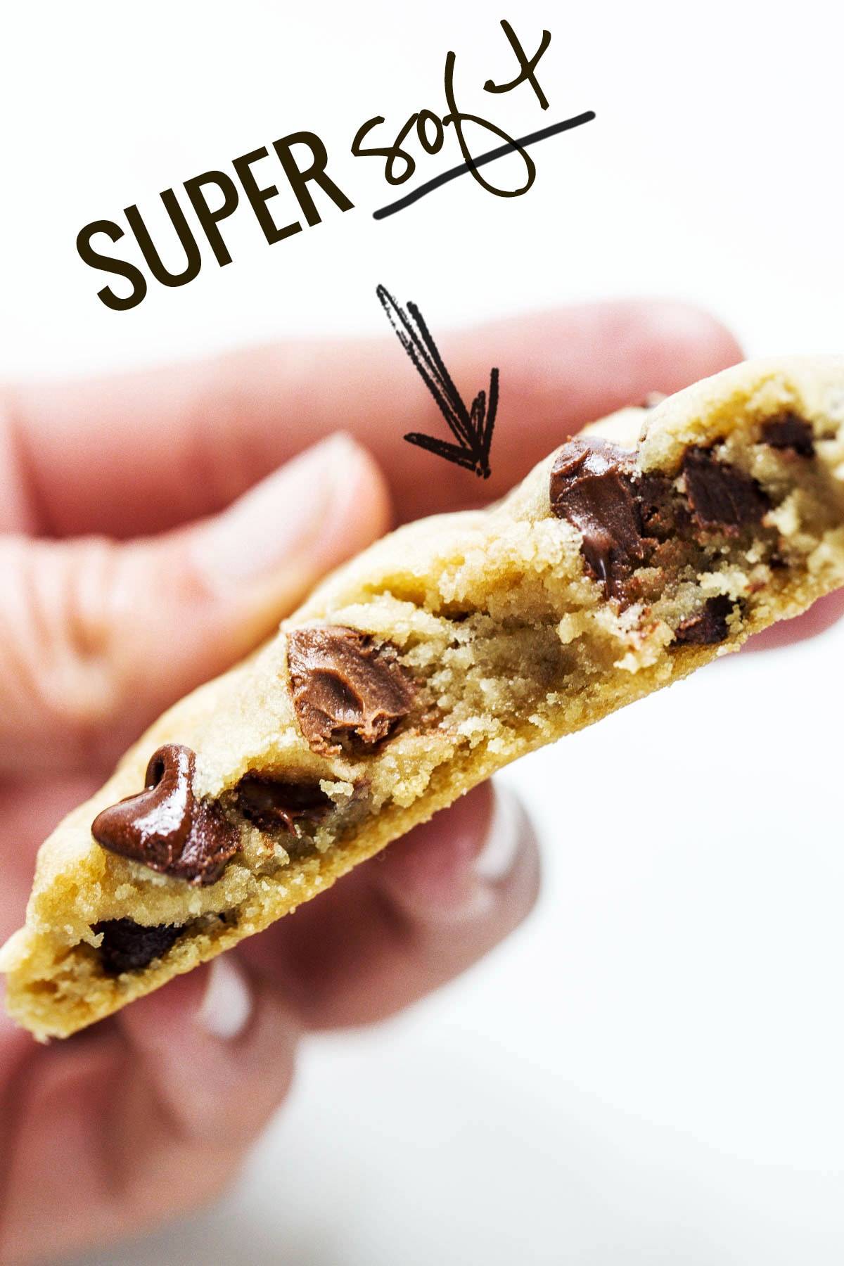 inside of cookies