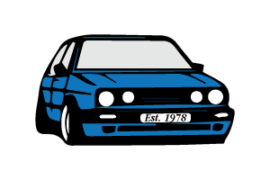 Image of blue car