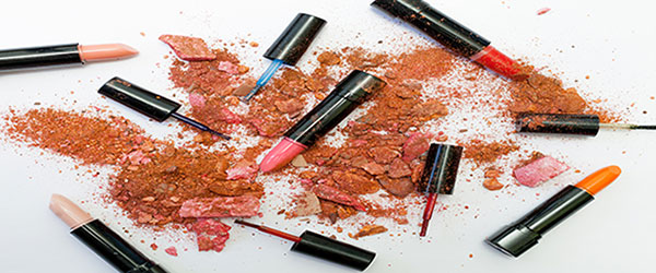 lipsticks and blush