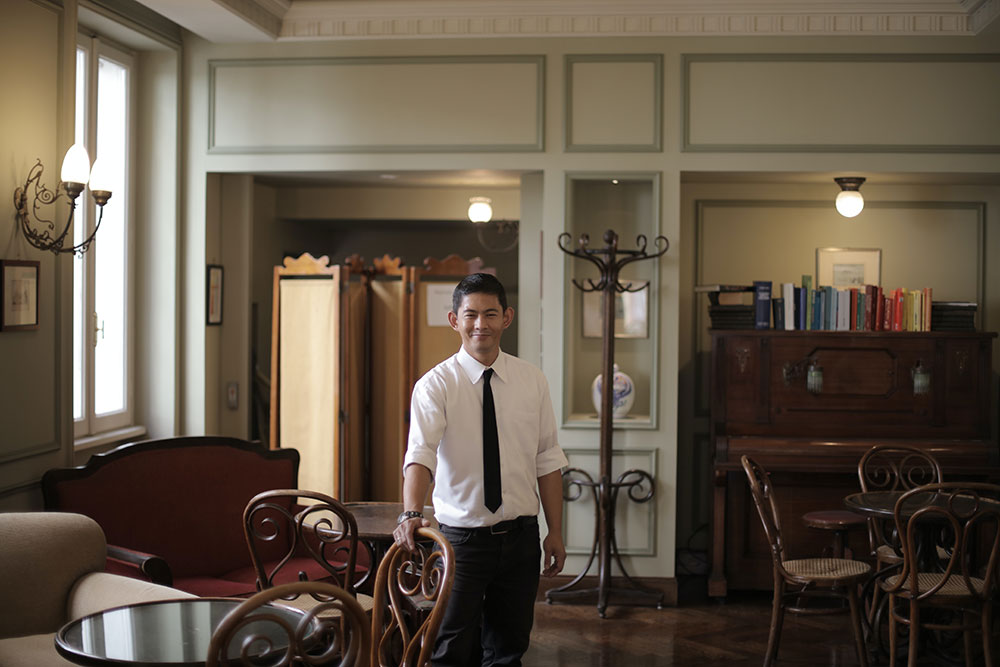 a man in the picture