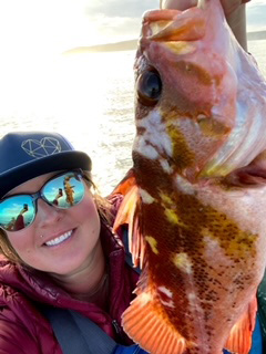 picture of erin holding a phish