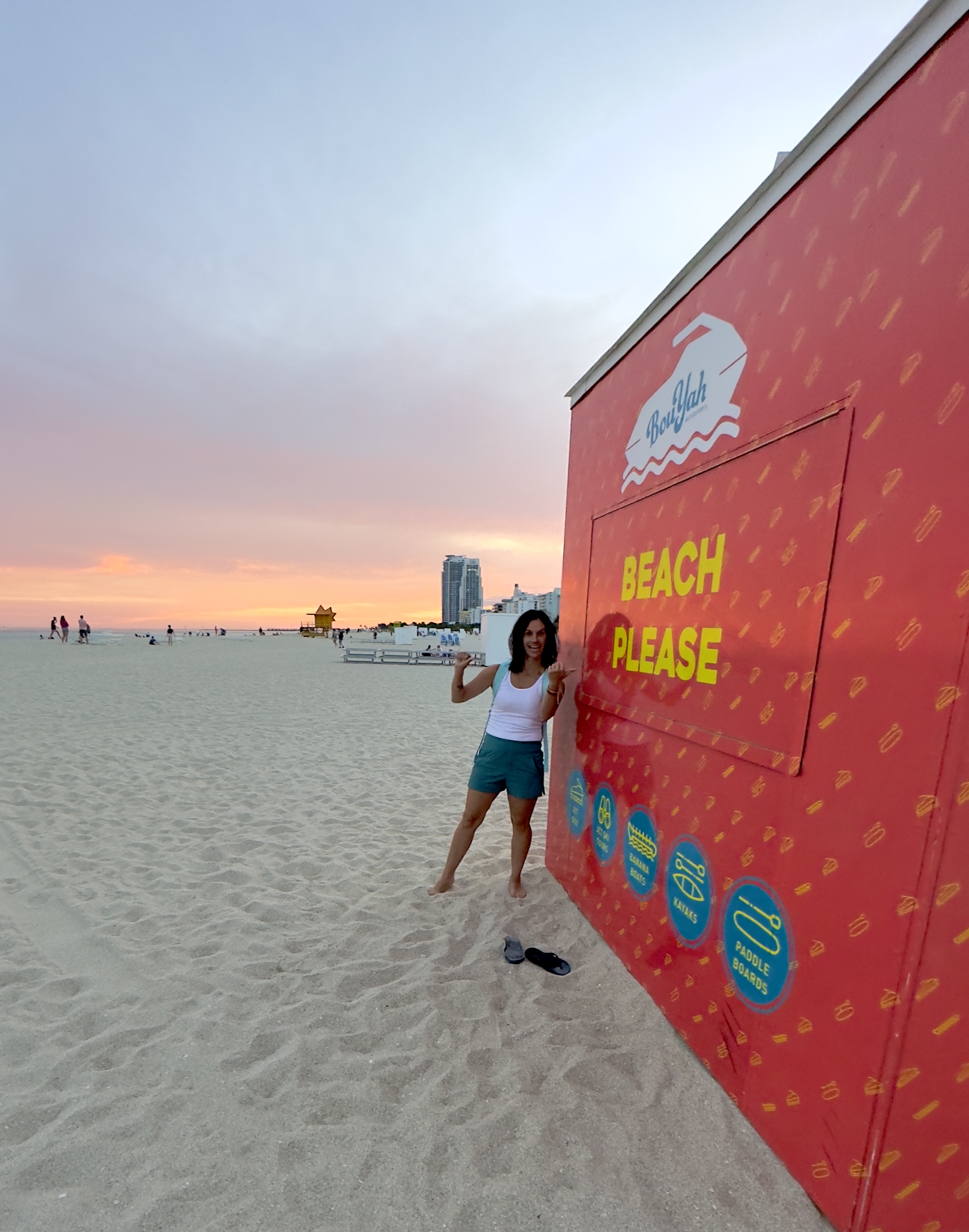 Dea Burlew at South Beach