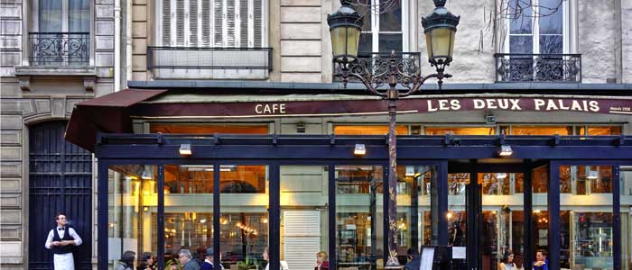 Image of the cafe les deux palais.